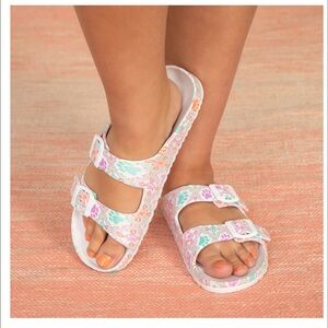 Paw Print Sandals